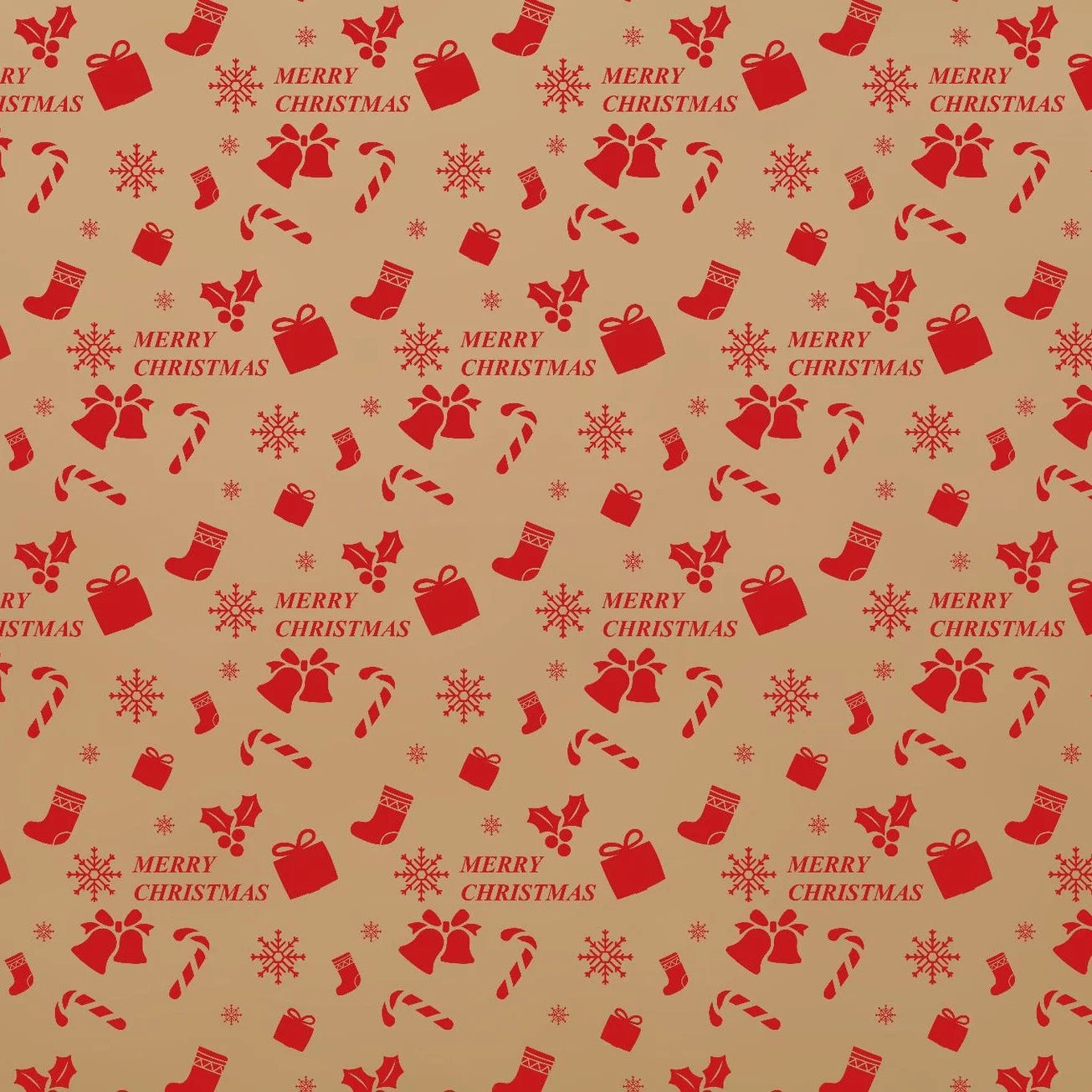 10/1pcs Christmas Wrapping Paper Santa Claus Kraft Gifts Packaging Paper Cartoon Themed Xmas Party Festive Favors 74*50cm