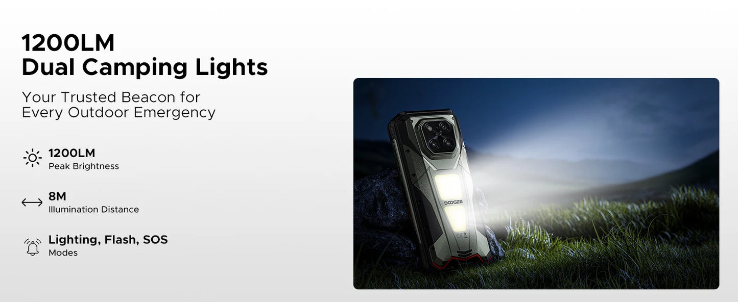 DOOGEE V Max Play Projektor Smartphone - 20500mAh Akku, 45W, 6,78 Zoll