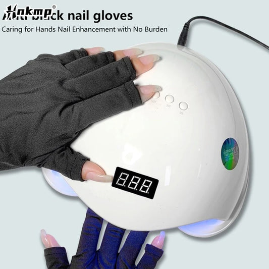 KuZHEN Anti UV Handschuh Fingerlos - Einheitsgröße, Leicht