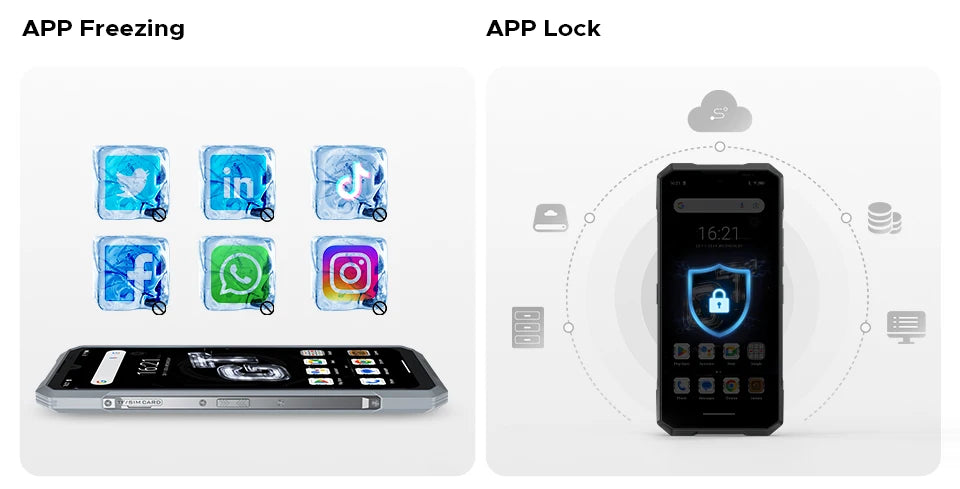 DOOGEE Blade GT Robustes 5G - 5500 mAh 18W 6.72 Zoll