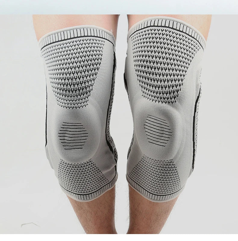 Knieschoner 2025: Nylon-Silicone Outdoor-Sports - Professional Fitness Collection