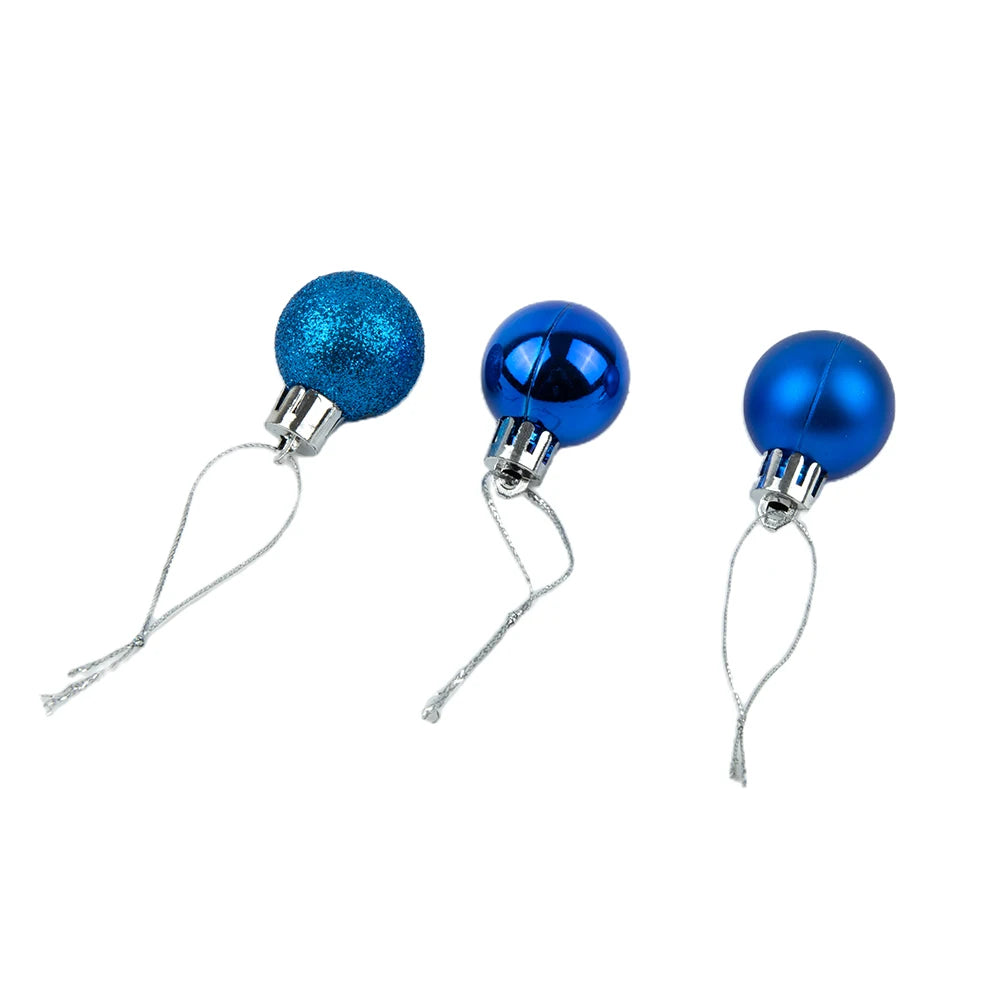 Choice Christbaumkugeln Kunststoff - 24 Stück, Ø3 cm