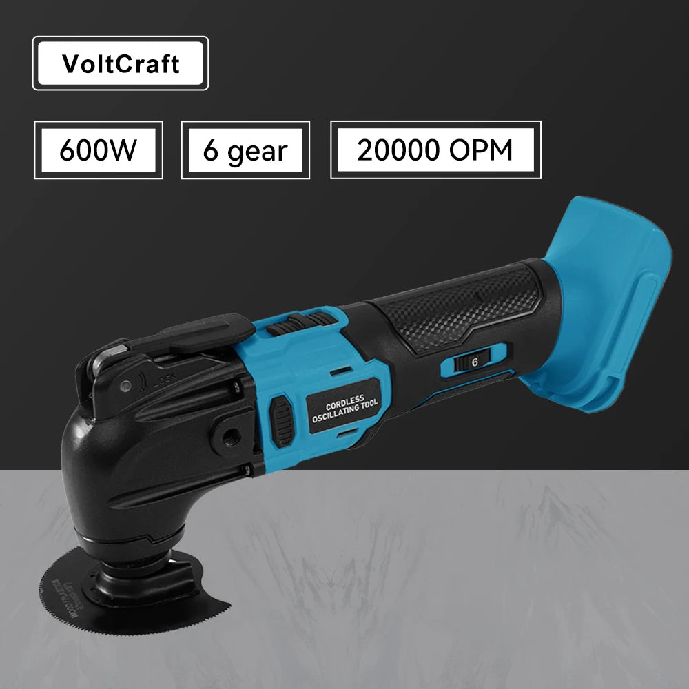 MultiPro M6 Bürstenloses Multitool - 6 Gänge 18V Akku 350W