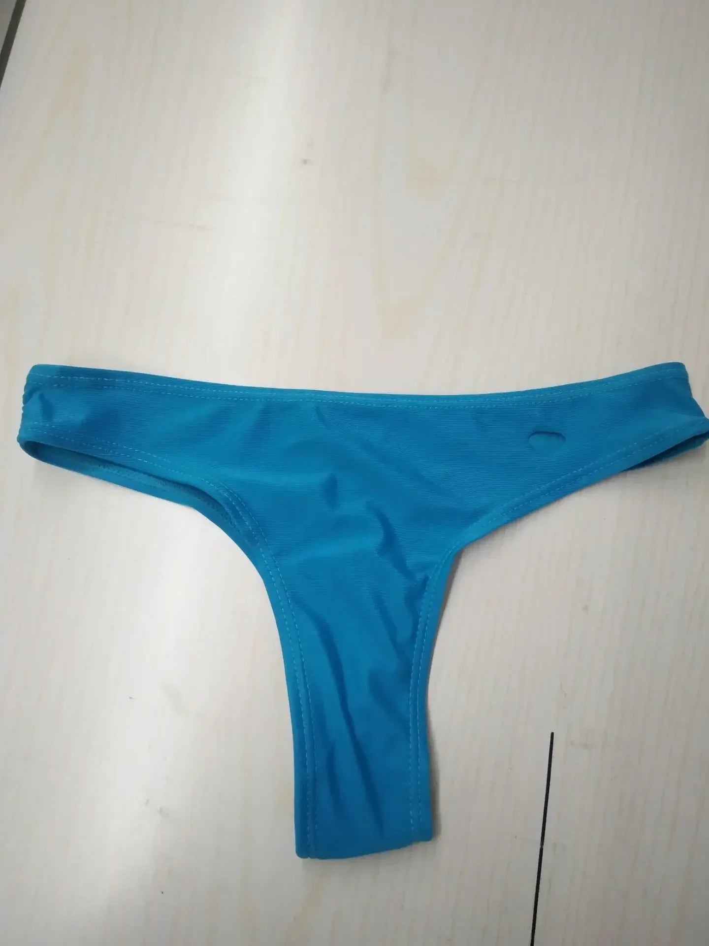 COZOK Bikini-Höschen 2025 - Brazilian Tanga Bottom in Weiß & Schwarz