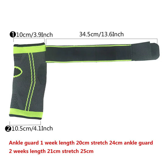 Knöchelschutz 2025: GOUNOD Nylon Sports Ankle Protection Four-sided Elastic - Warm Breathable Ankle Fixed Protector Collection