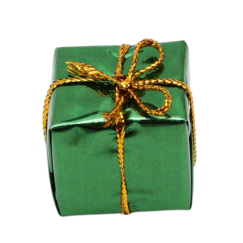 Choice Mini Geschenkbox Ornament - 12 Stück Plastik Mini Größe