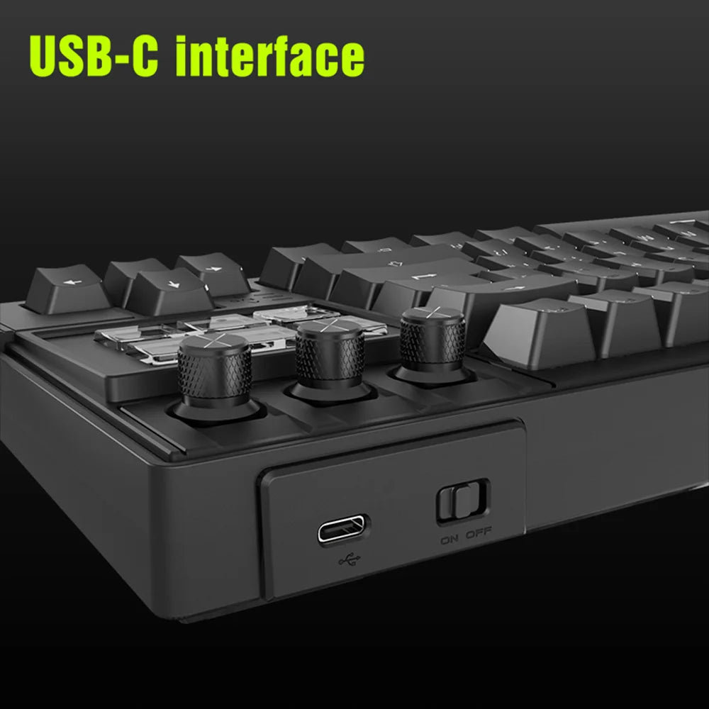 MRSVI K1 PRO LCD-KI-Tastatur - 80% mechanisch Hot-Swap