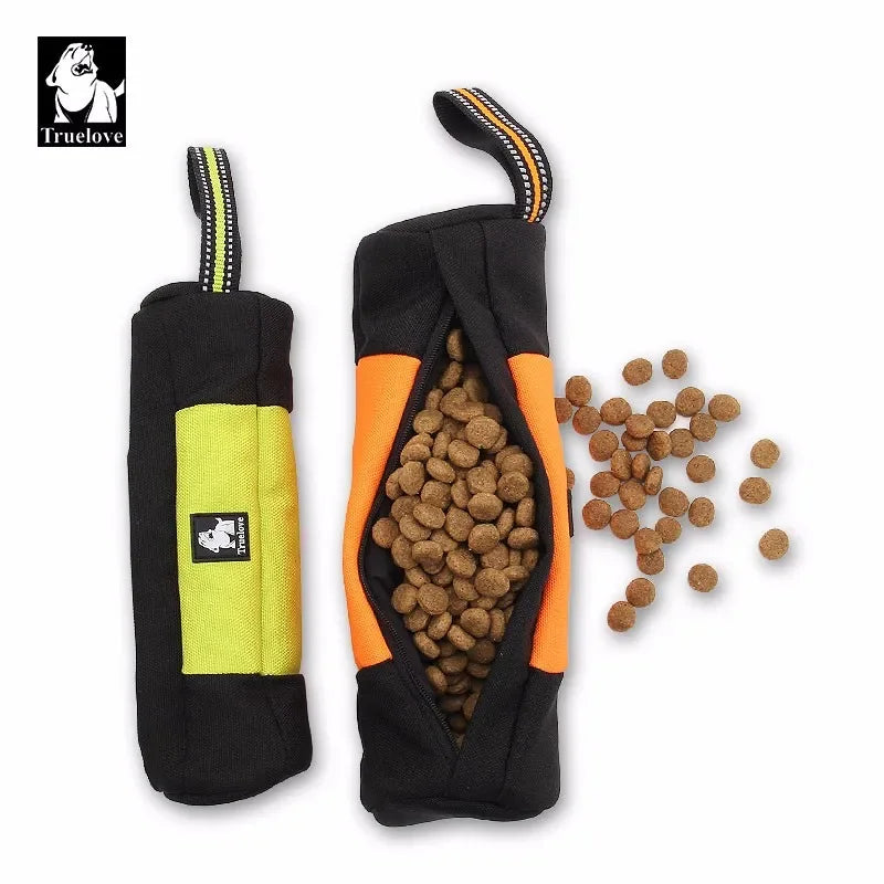 Truelove Feed Dummy Dog Pet Treat Bag 2025: Reflektierende Hundetrainings-Tasche Multiple Kammern - Designed Treats Toys Poop Bags Durable Materials Accessoire