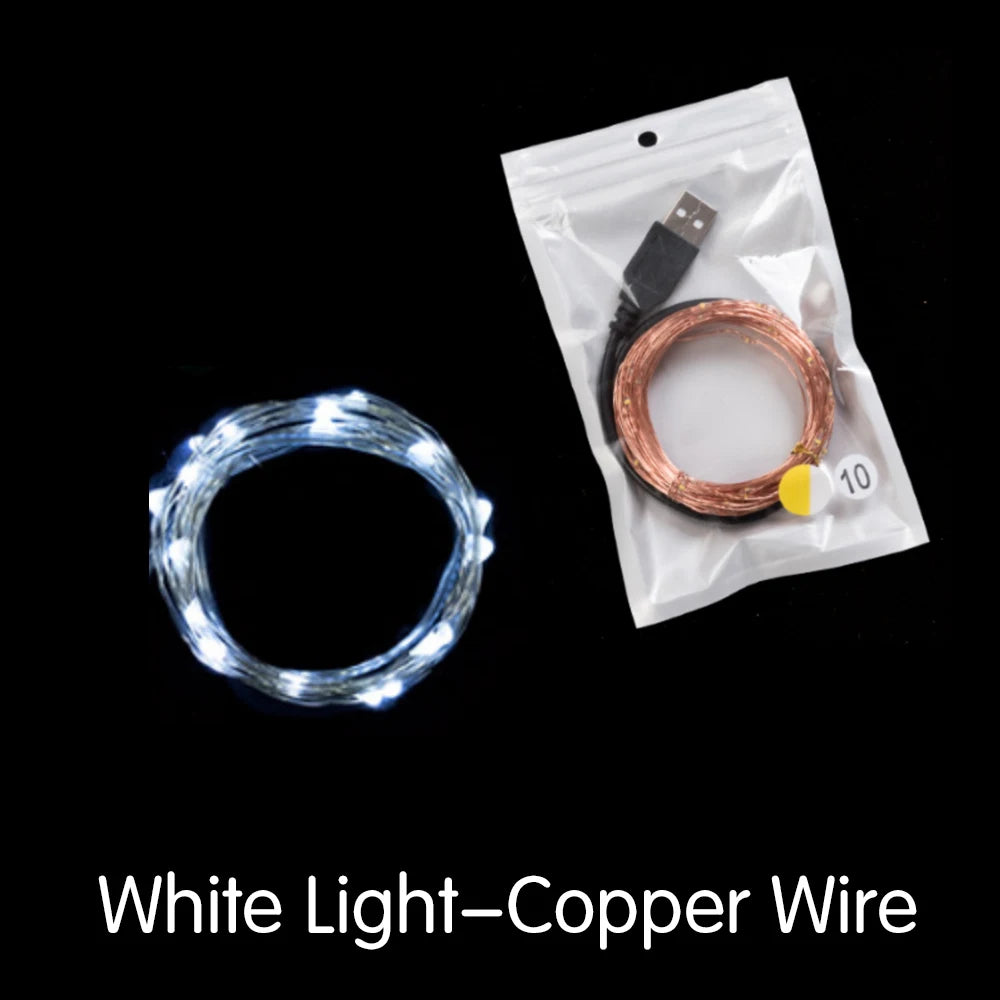 RGBCW String Light Wasserdichte Lichterkette - 249-2000 Lumen 4,5 V