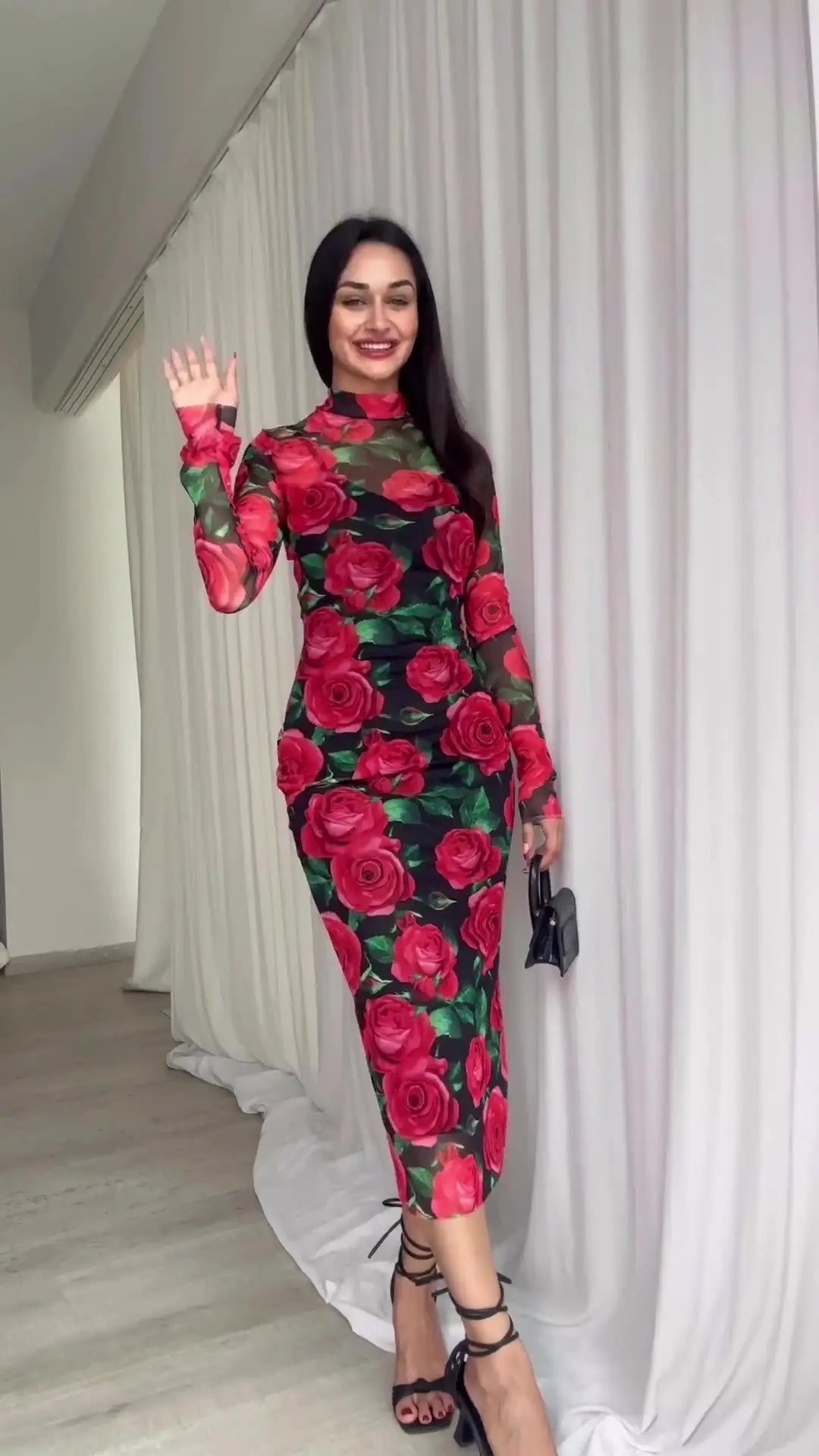 Eid Muslim Dress for Women Print Bodycon Vestidos Abaya Morocco Party Dresses Ramadan Kaftan Islam Dubai Arab Long Robe 2024