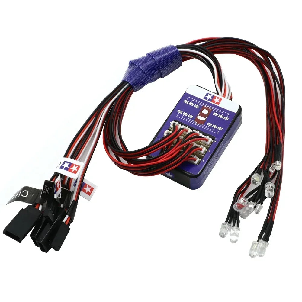 TAMIYA professional remote control model car lamp group rc car lamp simulation linkage third channel controllable turn signal