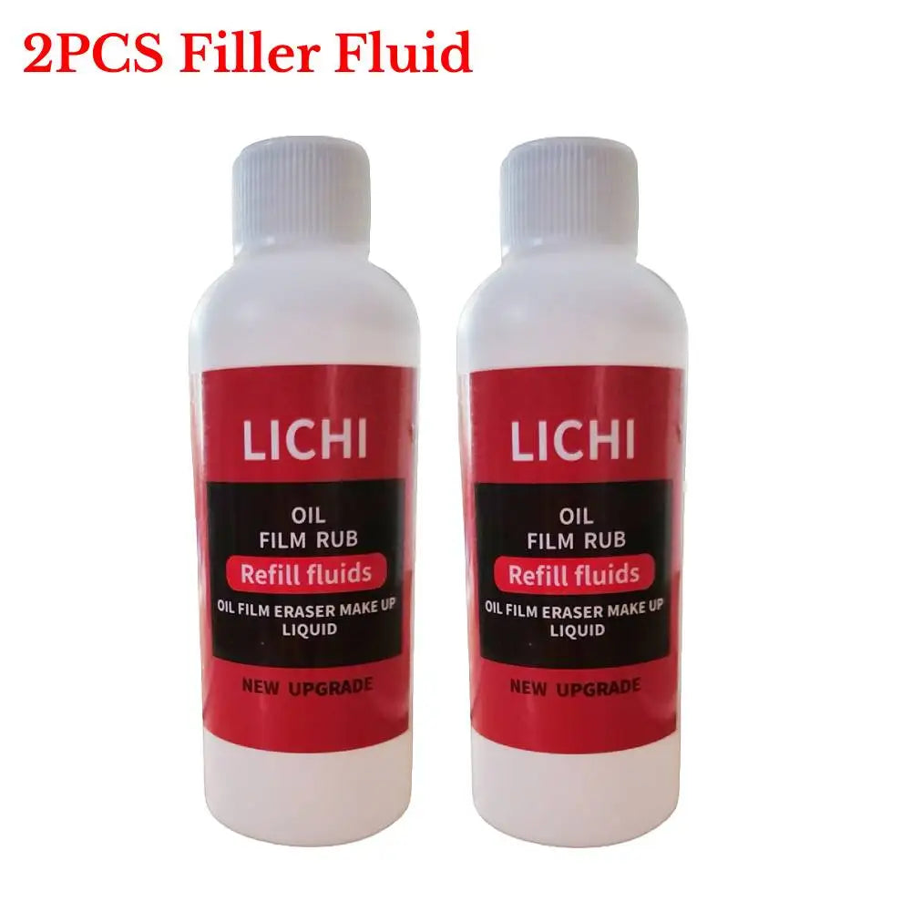 Autoglas-Reiniger 2025: Car Glass Oil Film Remover - Powerful Windshield Cleaner Sponge Brush Water Spots Collection