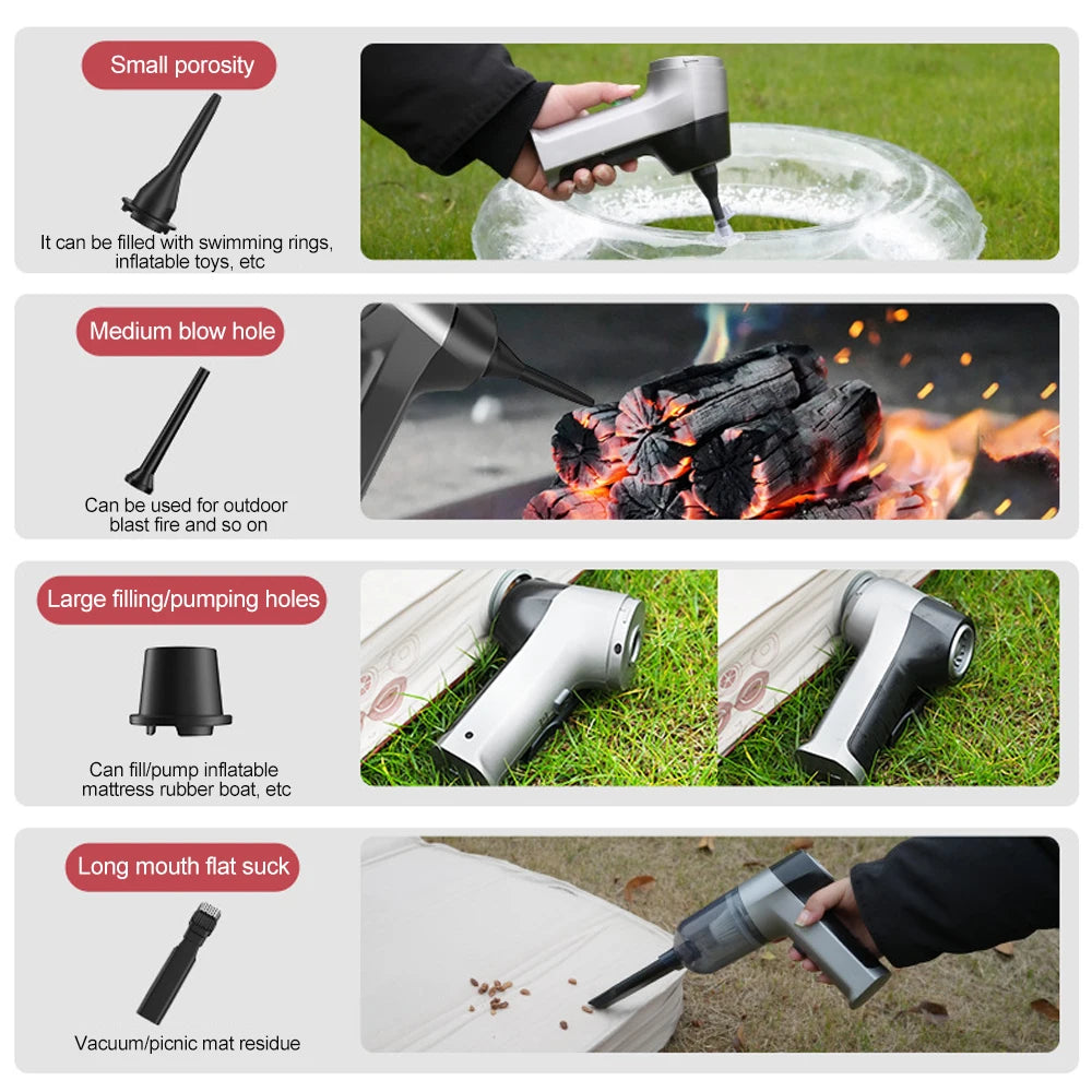 Vacuum Cleaner Strong Suction Cordless Cleaning Machine Robot Home Appliance Car Accessories Powerful Portable Cleaner for Car