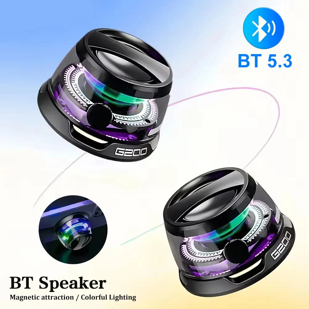 Bluetooth-Lautsprecher 2025: 5.3-Speaker Outdoor-Magnetic - RGB Lighting Collection