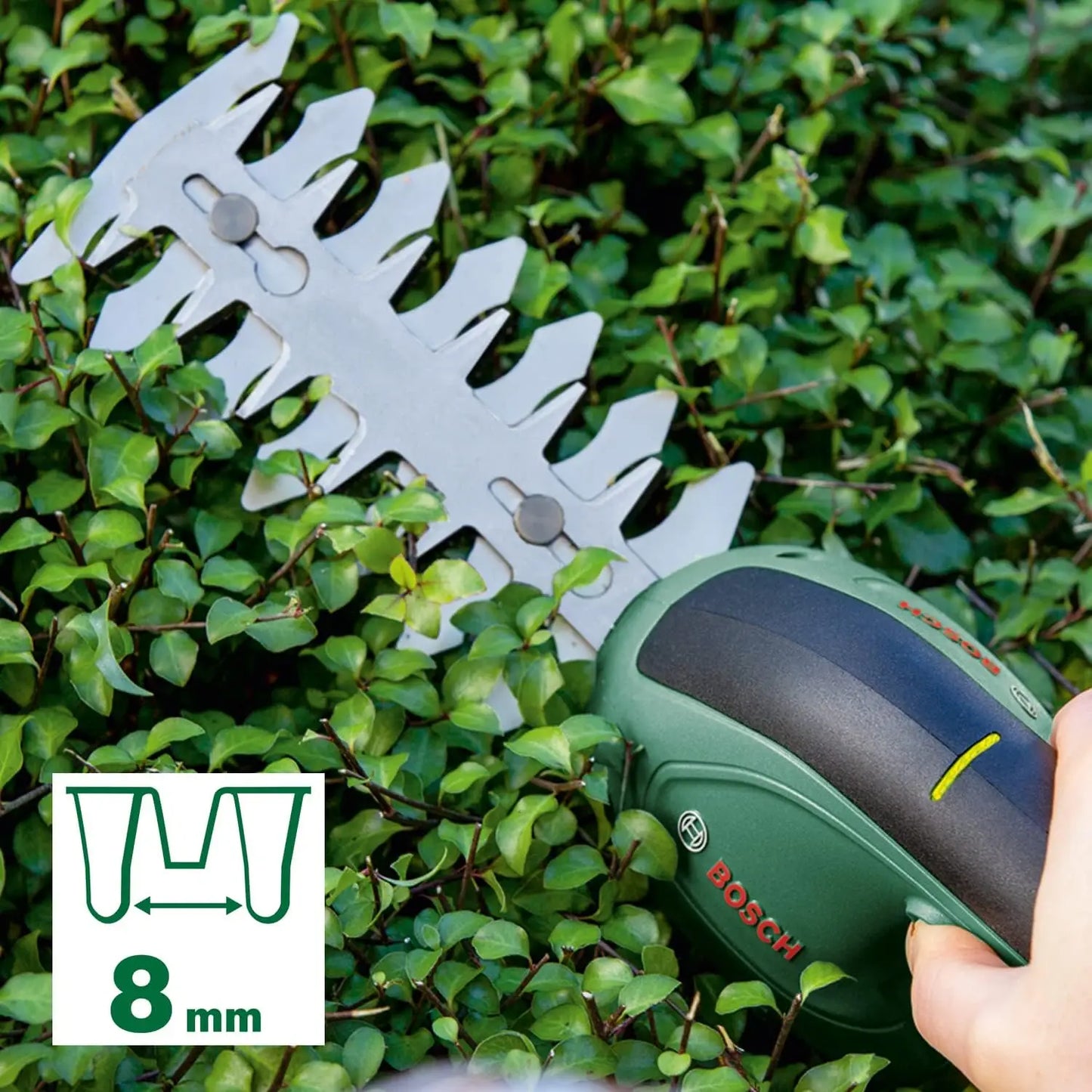 Bosch Elektrisch Hecken Trimmer 2025 - Kabellos Beschneidung Scheren Batterie - Aufladbar Scheren Hecken Schneider Gras Bonsai Strauch Garten Power Werkzeuge