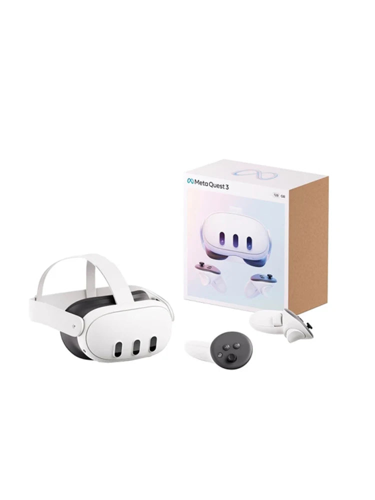 Oculus Quest 3 512G VR-All-in-One-Headset mit integriertem Kopf-VR-Headset-Bewegungssensor-Spielkonsole-Smart-Glasses-Quest-3
