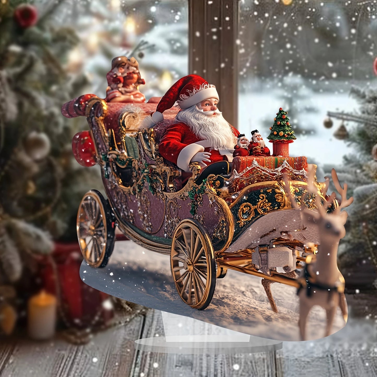 1 piece of Christmas gift, festival decoration, bohemian style, multi-functional desktop decoration suitable for bedroom.