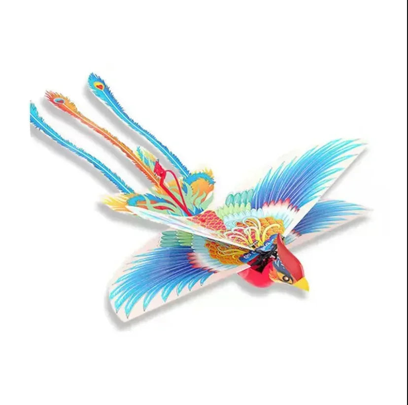 Go Go Bird Remote Control Flying Toy Mini RC Helicopter Drone-Tech Toys Smart Bionic Flapping Wings Flying Birds for Kids Adults