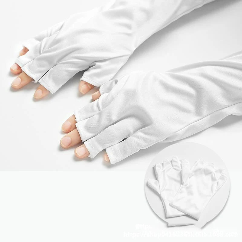 Choice UV Schutzhandschuhe - Anti UV 2er Set M L Für Nägel