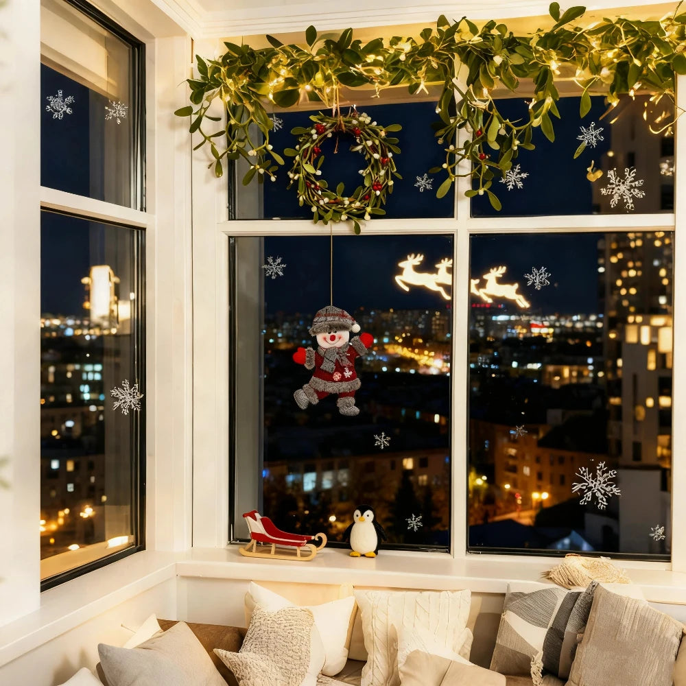 Choice Schneemann Anhänger - Klein Kunststoff 4er Set