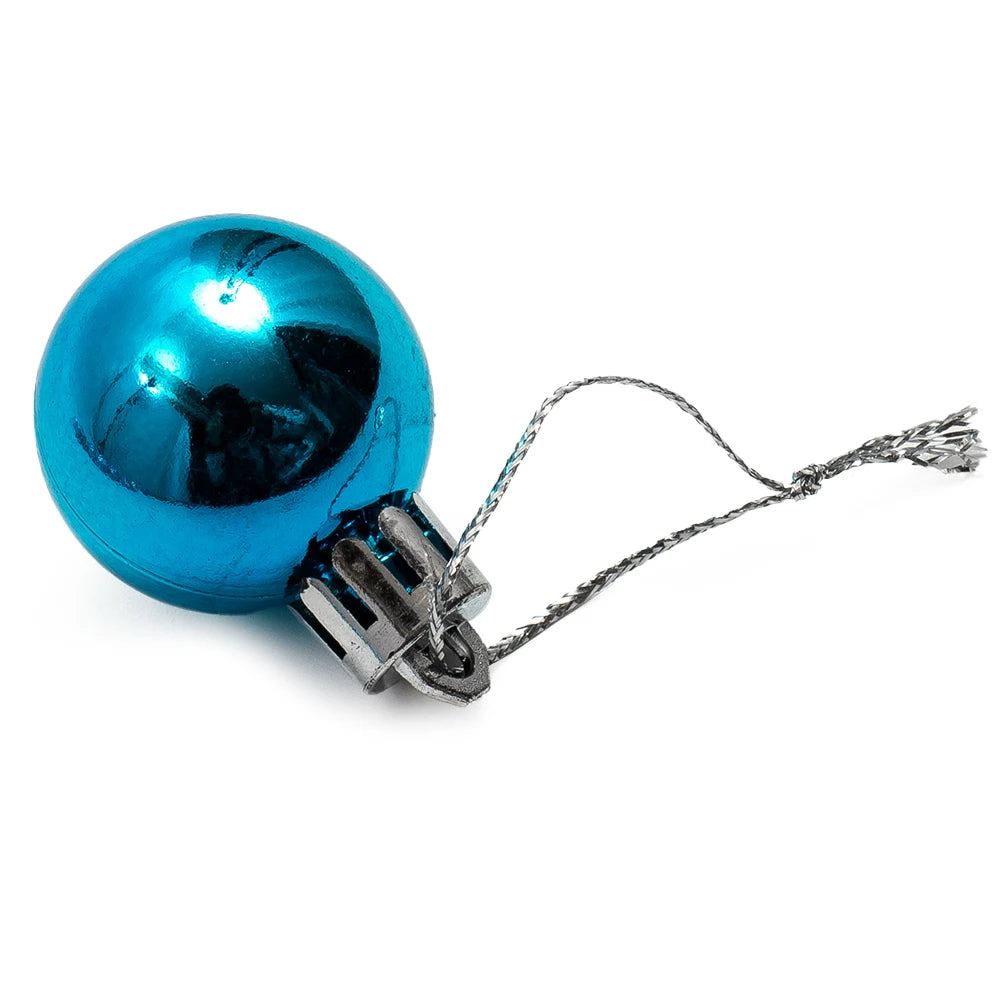 Choice Christbaumkugeln Kunststoff - 24 Stück, Ø3 cm