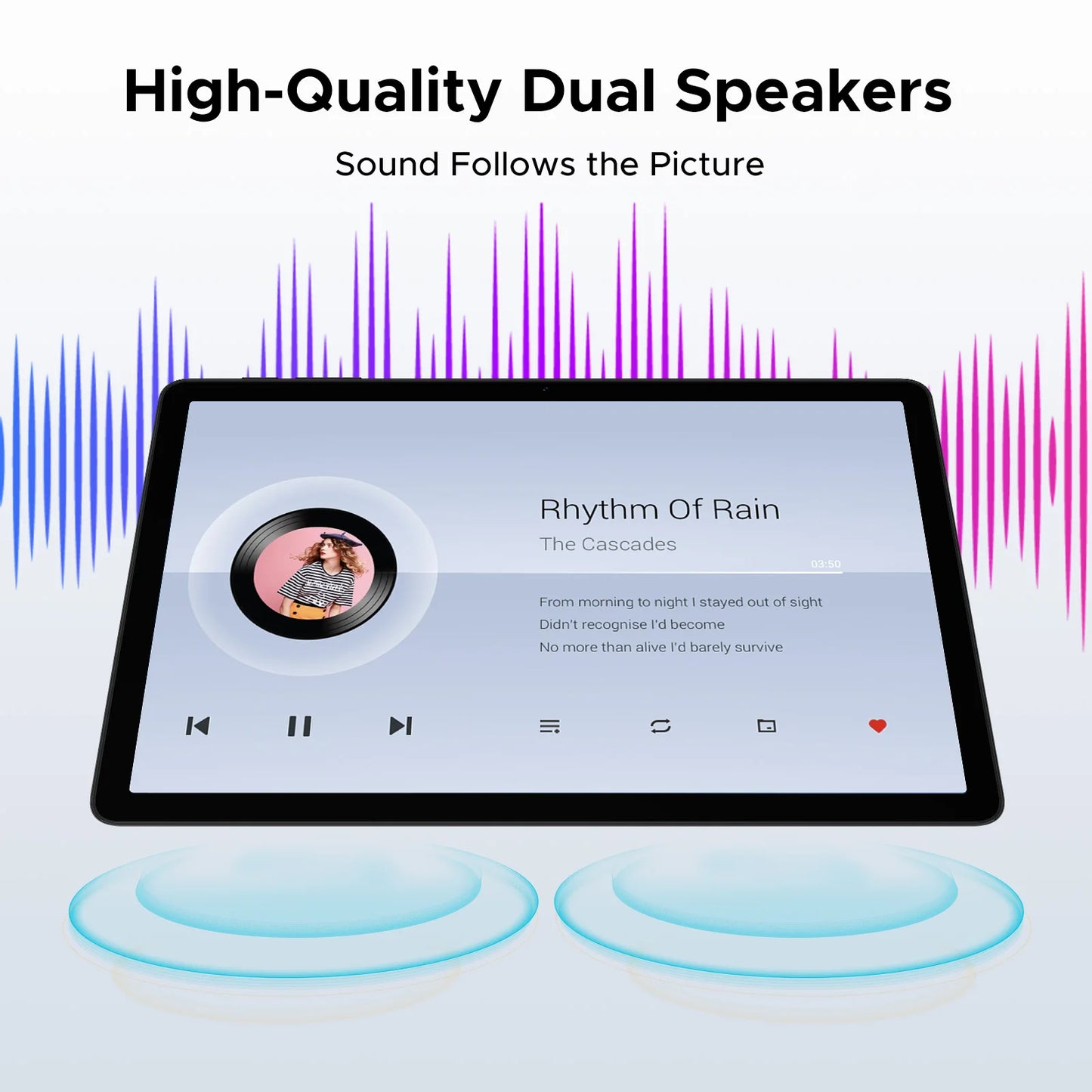 DOOGEE Tab A9+ 2-In-1 Tablet - 11 Zoll Display, 8580mAh Akku, 64GB ROM