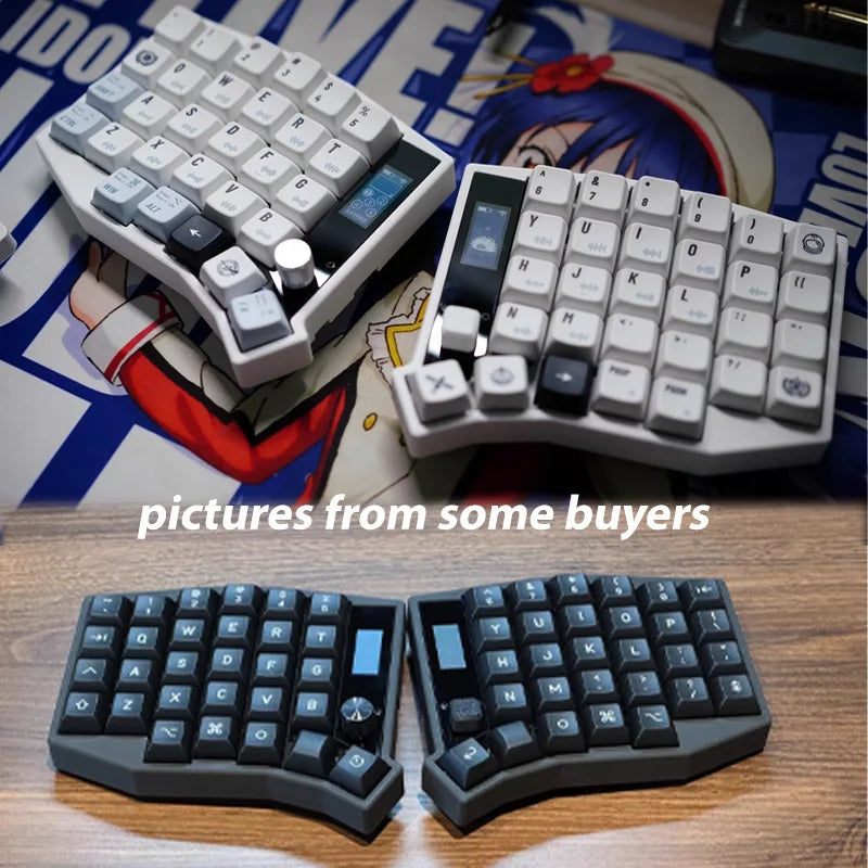 Sofle Split-Tastatur-Kit Dual-Modus - 58T Hot-Swap BT