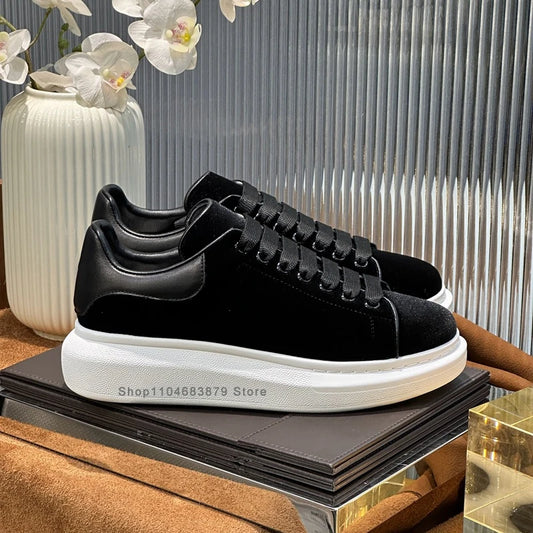 AEVYVKV Elevate Sneaker Innenhöhe Erhöhend - Größe 36-44, Sohlendicke 3,5 cm, Leichtes Gewicht