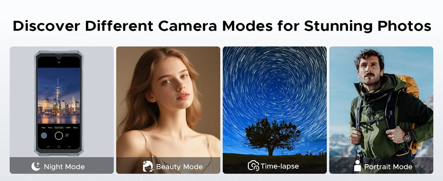 DOOGEE Blade GT Play Robustes 5G - 256 GB, 5800 mAh, 6,72 Zoll