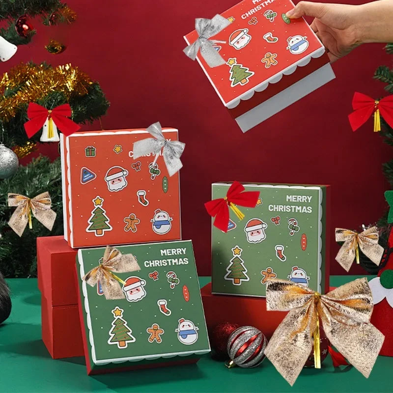 BowKnot RotGold Glänzender - Größe 3 cm, 12 Stück, Kunststoff