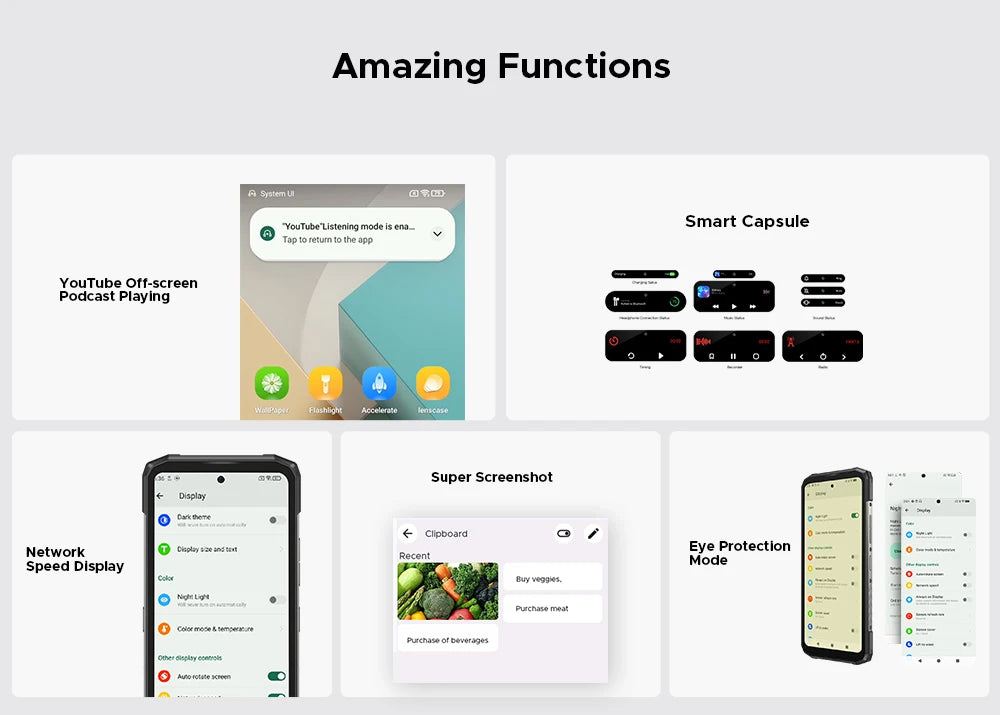 DOOGEE Blade20 Ultra Robustes Smartphone - 10300 mAh, 512 GB, 6,6 Zoll
