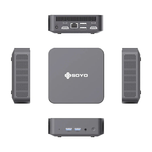 SOYO M4 Air Intel N95 - 16 GB RAM, 512 GB SSD, Mini-PC