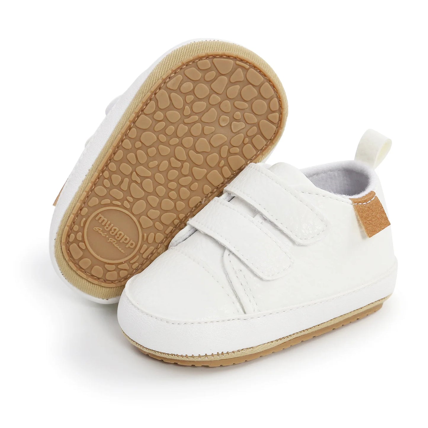 Neugeborenen Baby Schuhe 2025 - Leder Casual Rutschfest - Kleinkind Lauflernschuhe Jungen Mädchen Sneaker