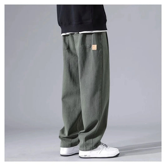 Pantaloni cargo Guangdong, croială lejeră - Mărimea L, Poliester