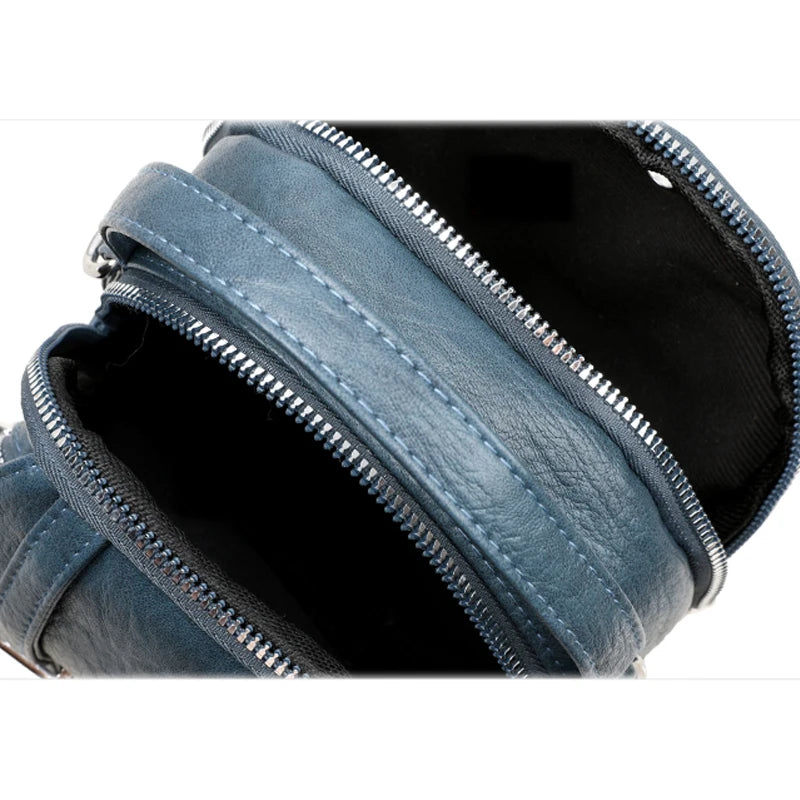 Fashion Multilayer Crossbody Bags For Women 2024 Luxury Designer Brand Leather Shoulder Messenger Bag Ladies Purses and Handbags