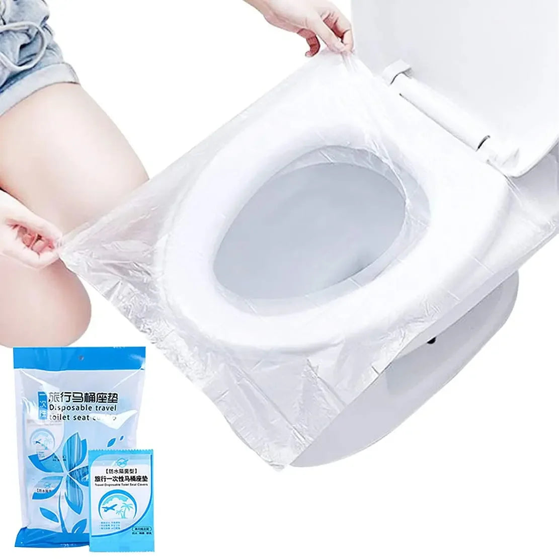 Jasemi Choice WC-Abdeckung Einweg biologisch - 50 Stk, mobil
