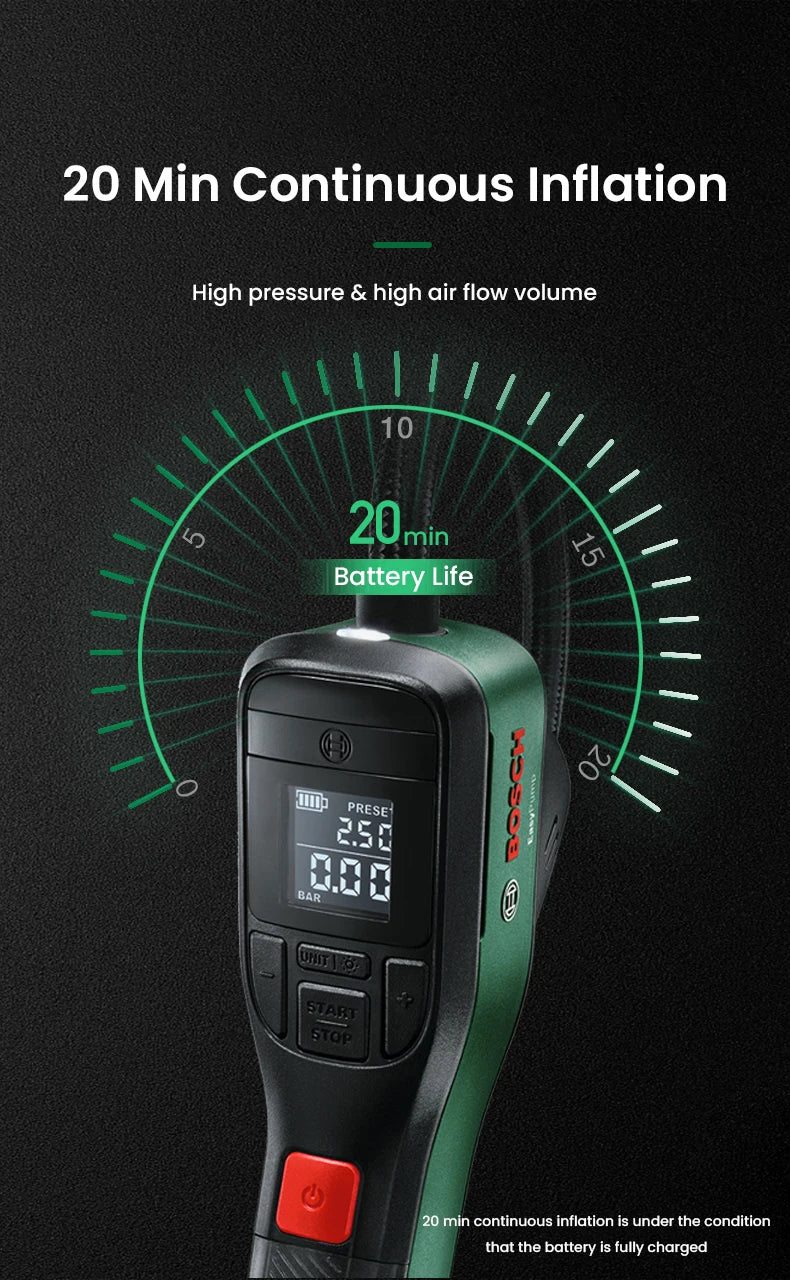 Bosch Wireless Car Air Pump