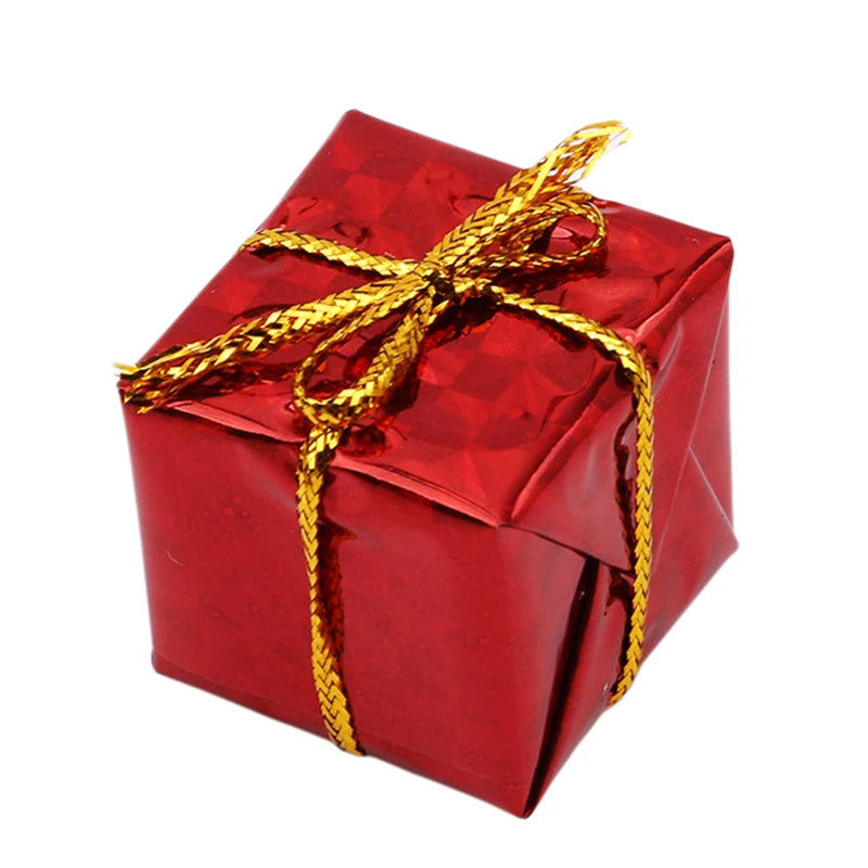 Choice Mini Geschenkbox Ornament - 12 Stück Plastik Mini Größe