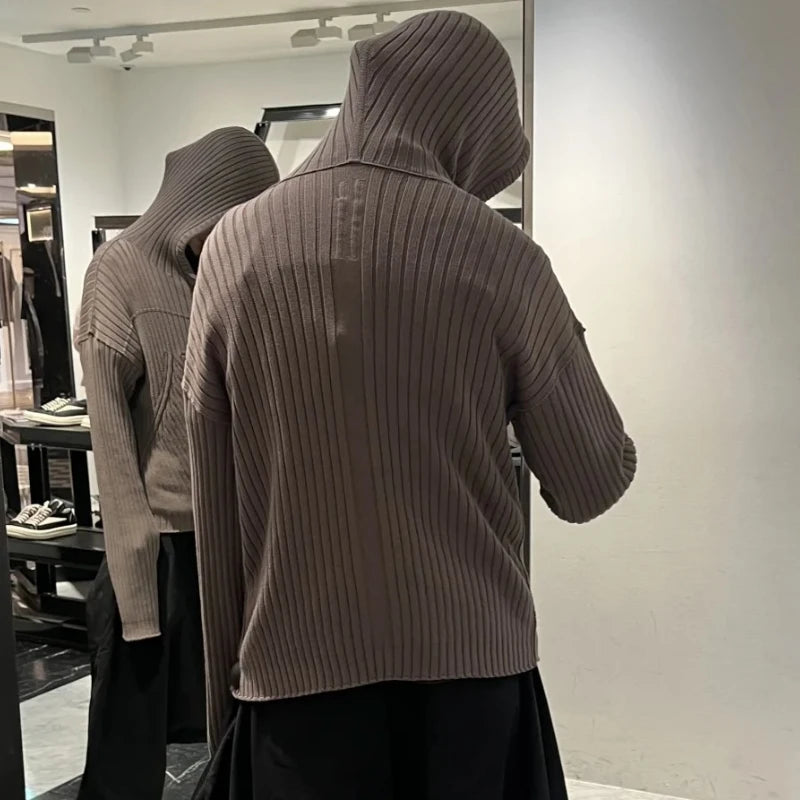 HighStreet Herrenpullover O-Ausschnitt - M-L, Standard, Braun