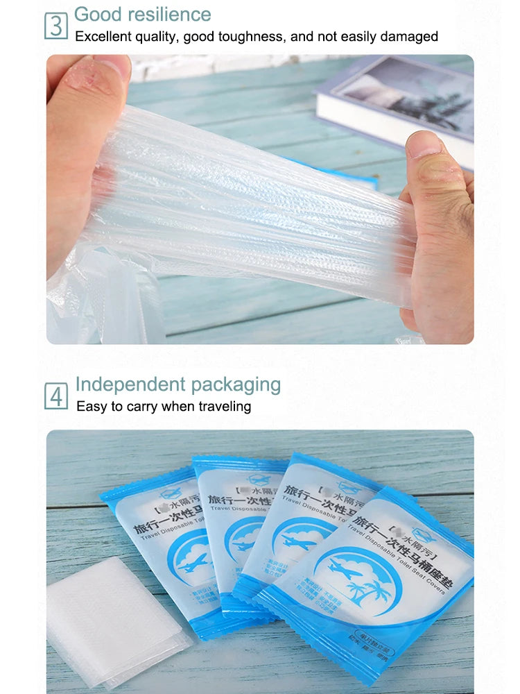 Other 50 Stk Einweg WC-Sitzschutz - wasserdicht, einzeln