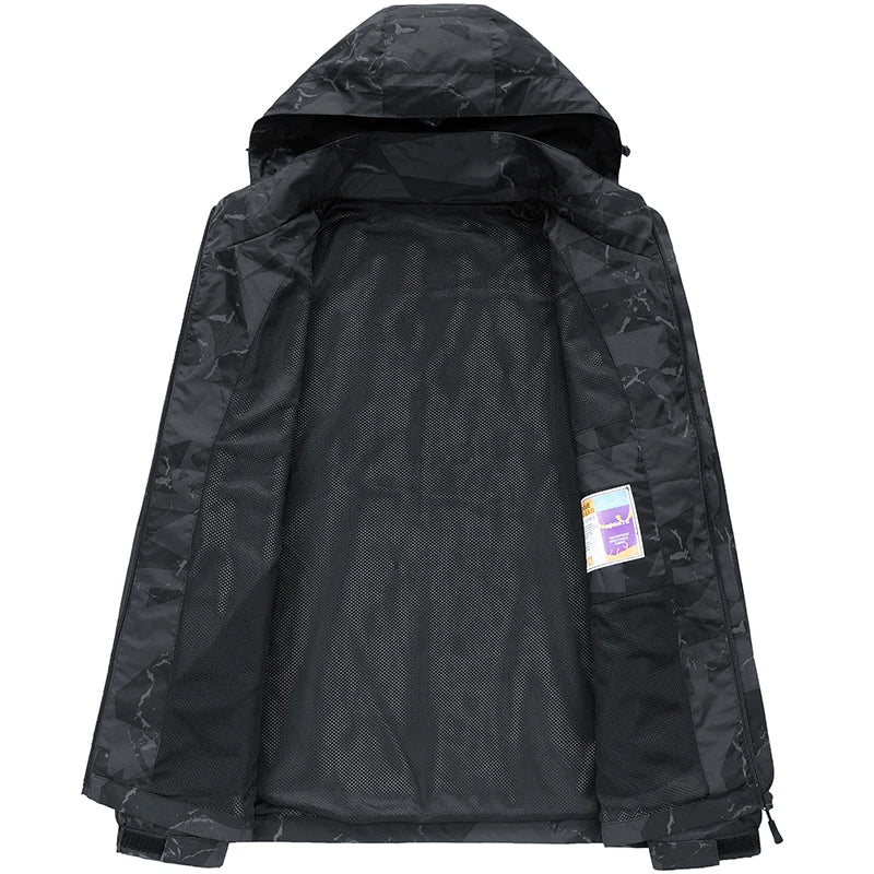 Fujian Softshell Jacke Wasserdicht - Größe M, Leicht