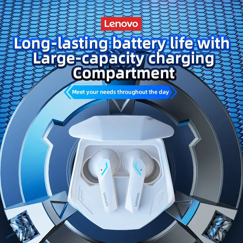 Gaming-Kopfhörer 2025: Lenovo GM2 Pro Bluetooth 5.3 - Sports Wireless In-Ear Low Latency Collection