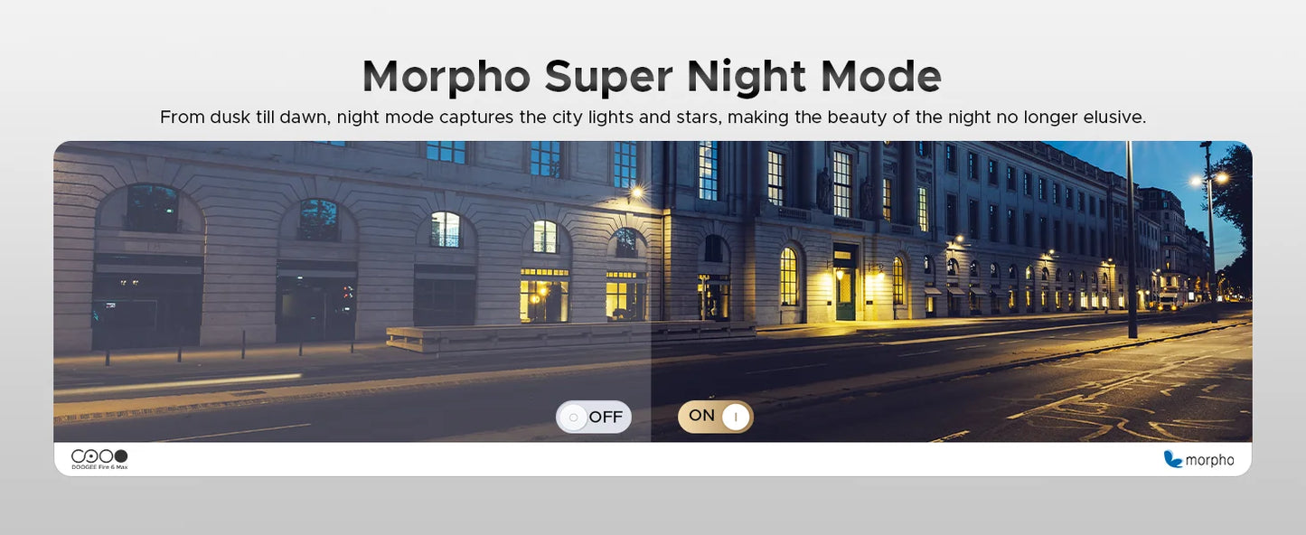 DOOGEE Fire 6 Max Robustes 5G - 20800 mAh, 33W, 6.72 Zoll