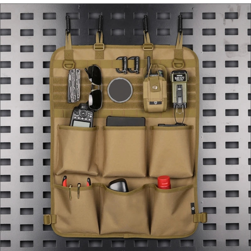 Car Organizer Seat Back Storage Bag Multifunction Camo Hanging Bags Car Stowing Tidying Pocket  Interior Accessories 1 Piece