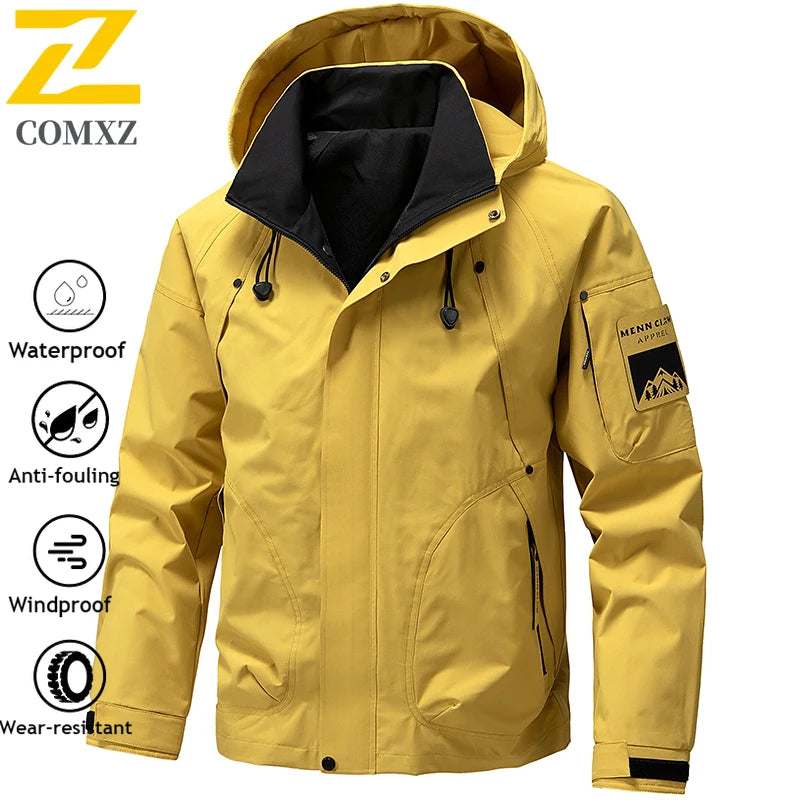 Gorpcore Regenjacke Regenfest - Winddicht Wasserfest Gr XL