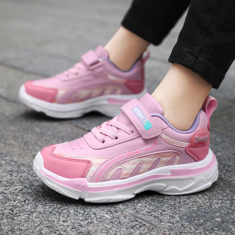 Schule Sneaker Für Mädchen Rosa 2025 Neu Komfortabel Frühling Casual Schuhe Für Kinder Weich Flexibel Kinder Mädchen Sport Schuhe