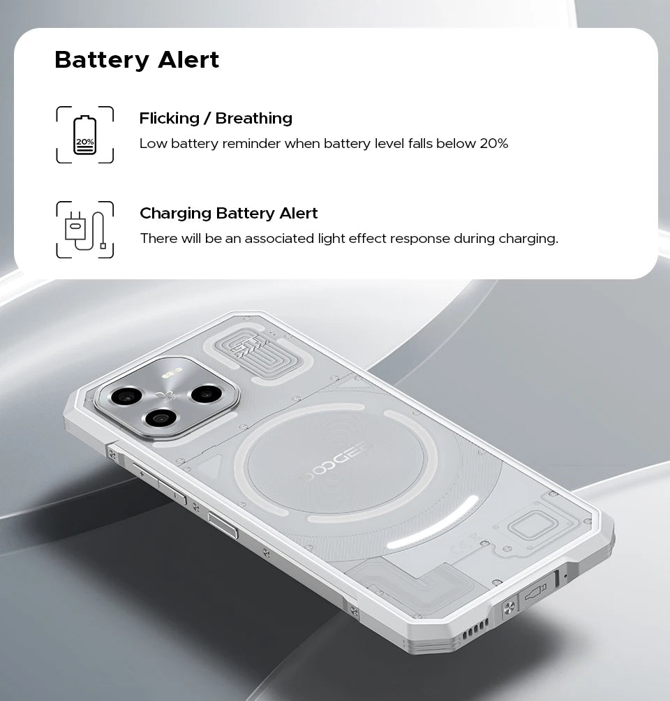 DOOGEE Blade GT Robustes 5G - 5500 mAh 18W 6.72 Zoll