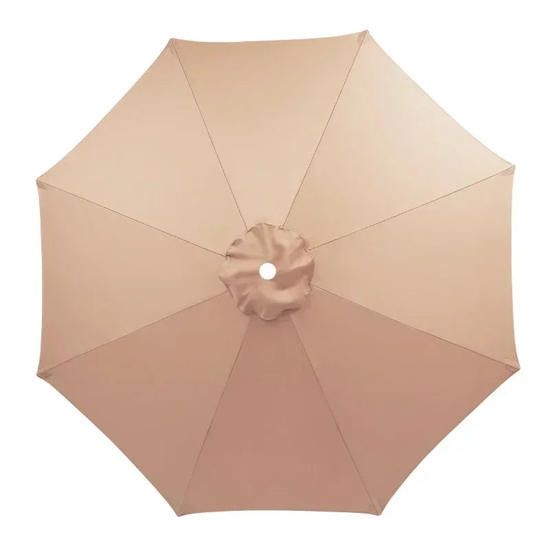 Sonnenschirm-Bezug 2025: 2/2.7/3m UV-Schutz Parasol Sonnenschutz Schirm-Bezug - Wasserdicht Garten Strand Ersatzbezug 6/8 Streben