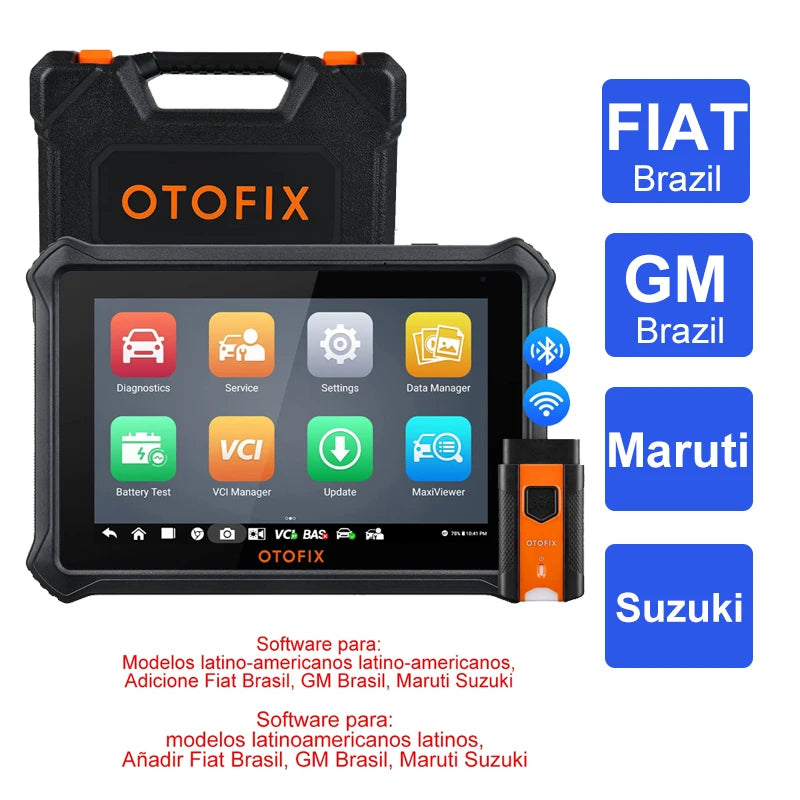 OBD2 Scanner 2025 - OTOFIX D1 LITE Auto Diagnose Werkzeug Bluetooth Wireless