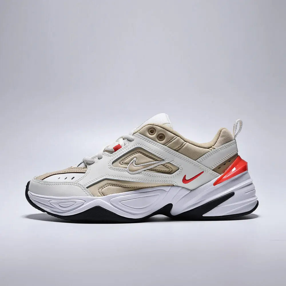 Pantofi sport casual Nike M2K Tekno AV4789-102 - Parte superioară sintetică, talpă din cauciuc, profil redus